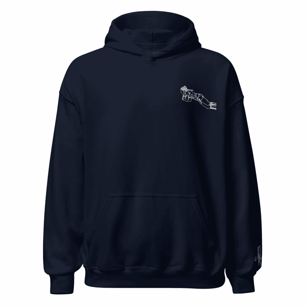 Marine & Broderie Blanche