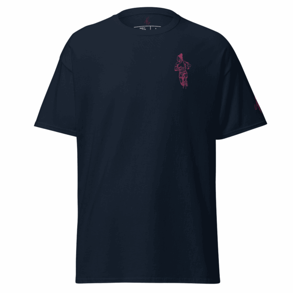 Marine & Broderie Rose