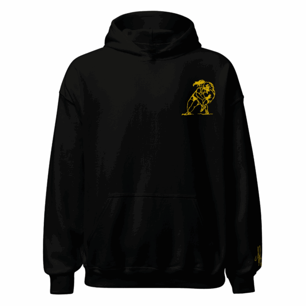 Noir & Broderie Jaune