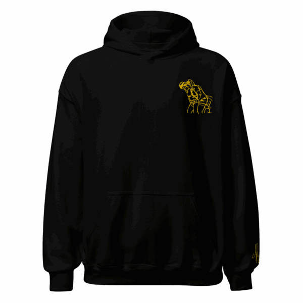 Noir & Broderie Jaune