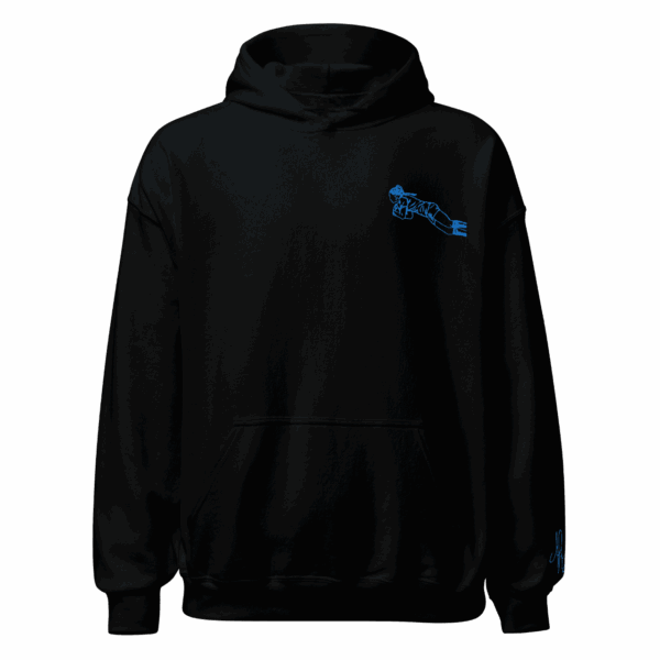 Noir & Broderie Turquoise