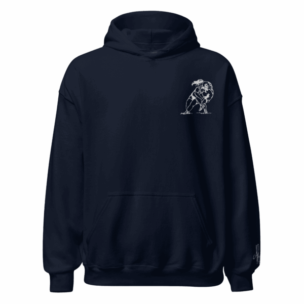 Marine & Broderie Blanche