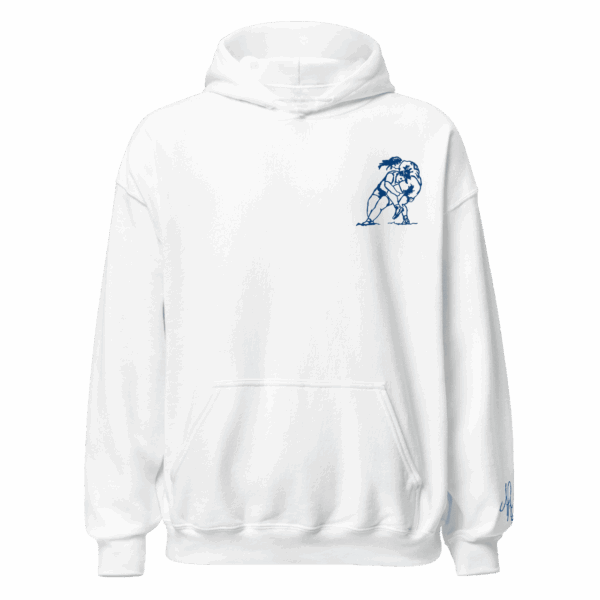 Blanc & Broderie Bleue