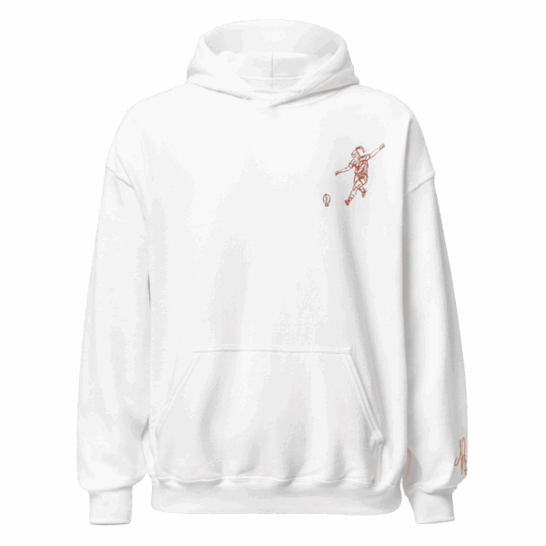 Blanc & Broderie Orange