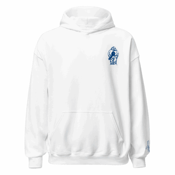 Blanc & Broderie Bleue