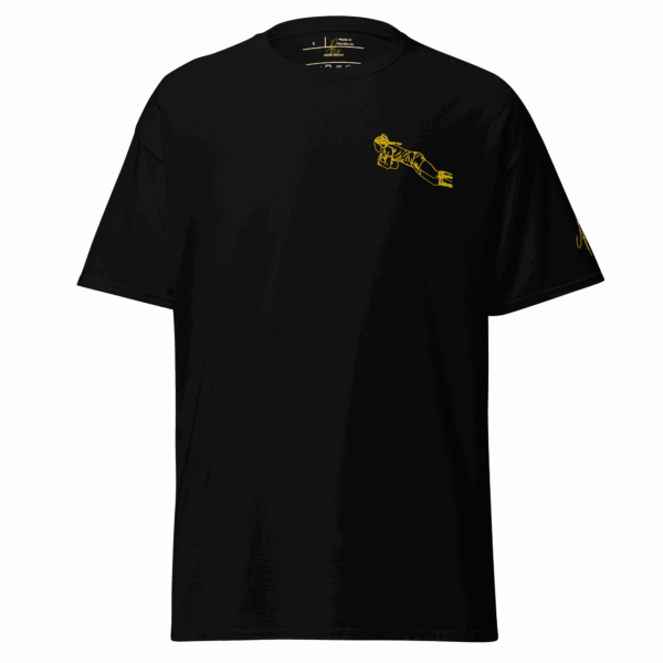 Noir & Broderie Jaune